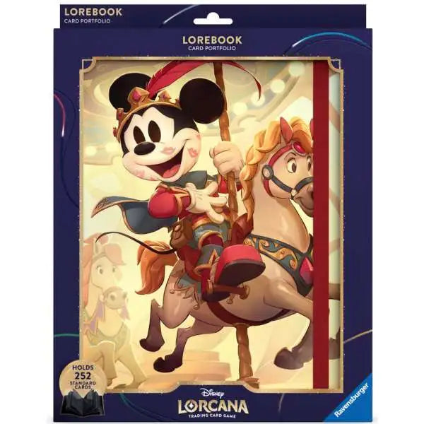 Disney Lorcana Trading Card Game Mickey & Minnie 9-Pocket Portfolio