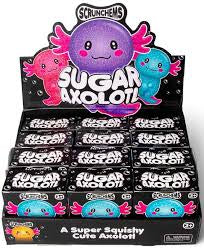 Scrunchems Sugar Axoltl A Super Squishy Cute Axolotl