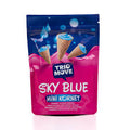 Trio Move Sky Blue Mini Kornet Waffle Cones Candy
