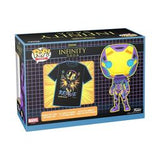 Funko POP! Tees Target Exclusive Infinity Saga Blacklight Box Set Size M