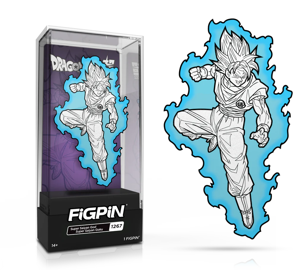 FigPin “Super Saiyan God Super Saiyan Goku” 2023 SDCC LE 750