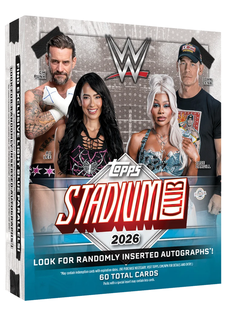 Topps WWE 2026 Stadium Club Mega Box