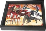 Civil war Team Stark Marvel Super Hero 3-D Shadowbox / Wall Decor