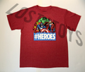 Marvel Avengers ‘#HEROES’ Kids Tee