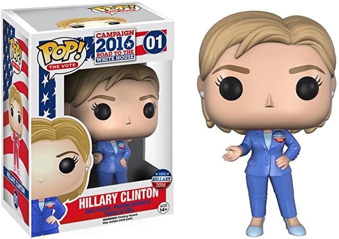 Funko POP! Hillary Clinton Vinyl Figure Vaulted