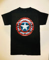 Men’s S/S Captain America Shield Logo T-Shirt
