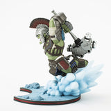 QMx Thor Ragnarok - Hulk Q-Fig MAX Diorama