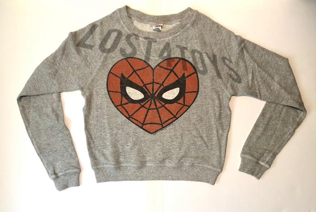 Junk Food Marvel Spider-Man Women’s crop sweatshirt