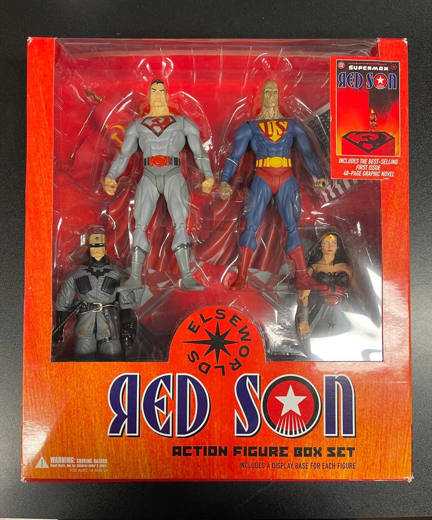 DC Direct Elseworlds Red Son Figure Box Set