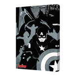 Avengers Black And White Marvel Stretched Canvas 24x36