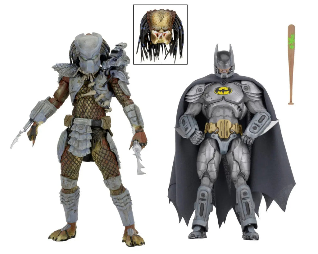 NECA Batman/predator 7” SDCC EXCLUSIVE Scale Action Figures-2 Pack