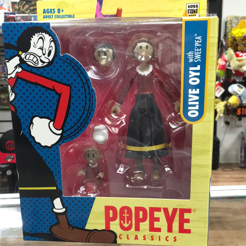 Popeye Classics Olive Oyl Action Figure