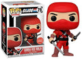 Funko POP! G.I. Joe Cobra Red Ninja GameStop Exclusive Vinyl Figure