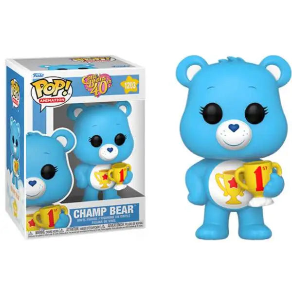 Funko POP! Care Bears 40th Anniversary “Champ Bear” Vinyl Figure