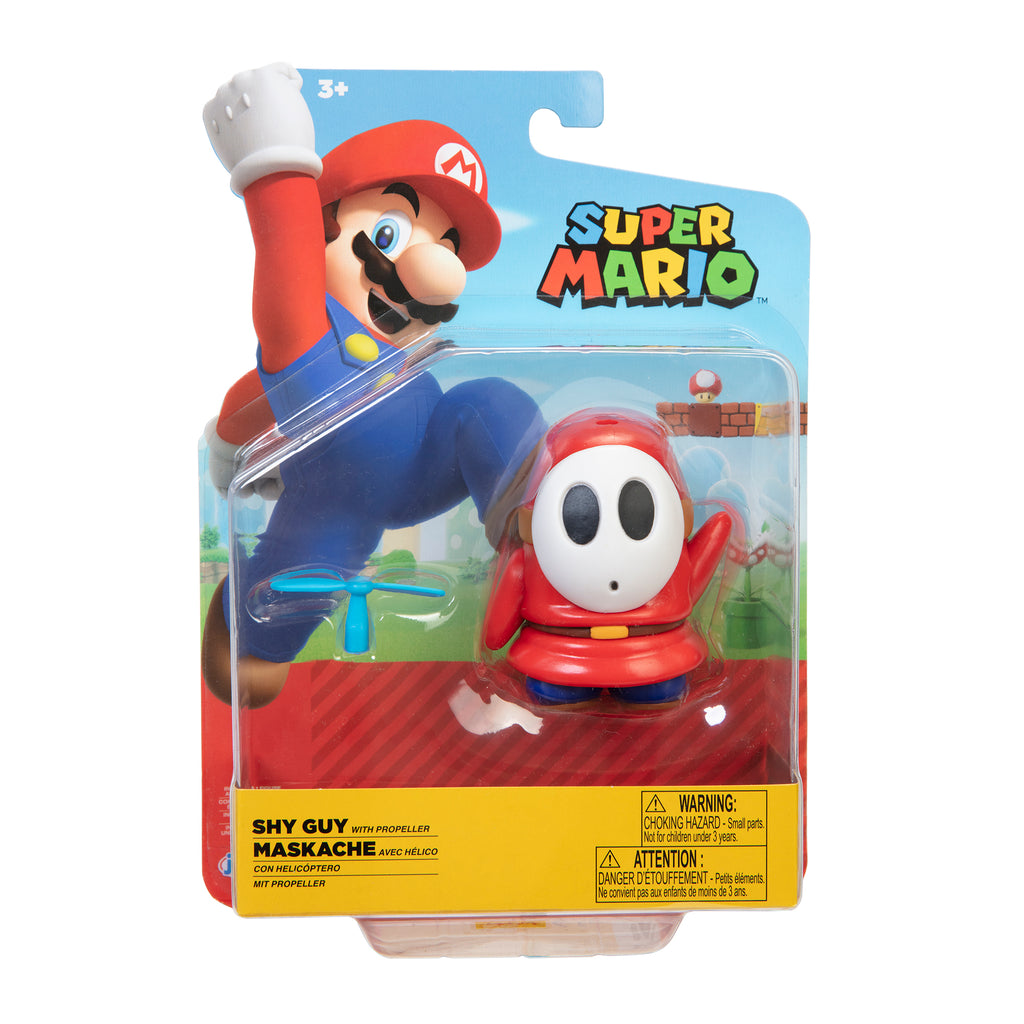 Jakks Pacific Super Mario Shy Guy w/Propeller Figure