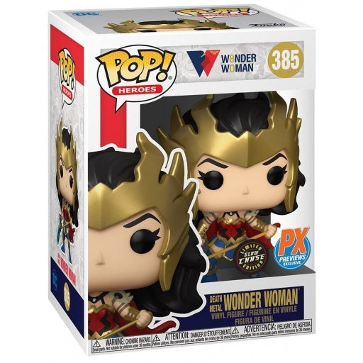 Funko POP! Heroes Wonder WomanVinyl Figure (Chase & Glow in the Dark)