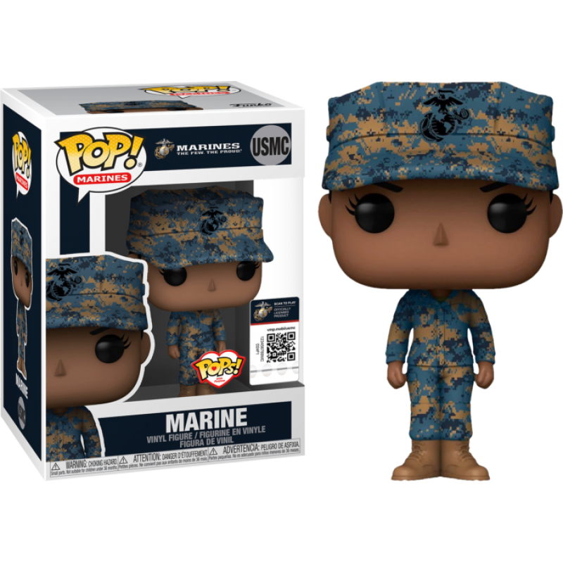 Funko POP! Marines “Female Marine” USMC Vinyl Figure
