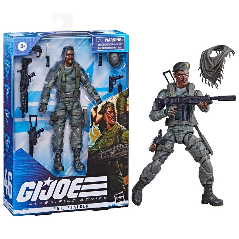 G.I. Joe Classified Series “Sgt. Stalker” Hasbro Figure