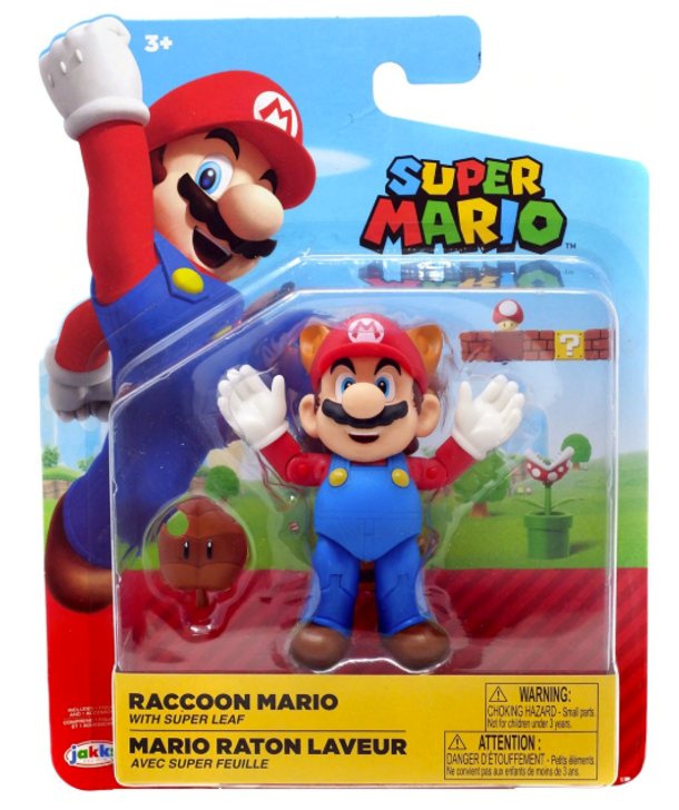 Super Mario Bros “Racoon Mario” Jakks Pacific